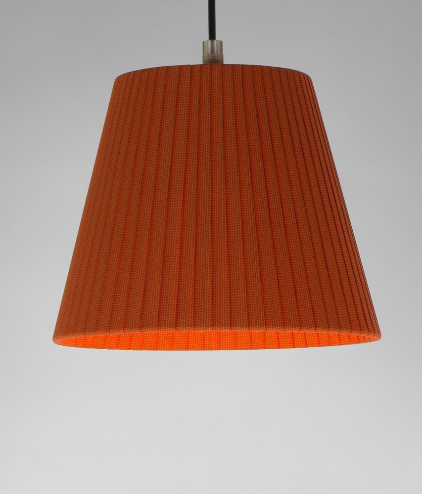 Terracotta Sísísí Cónicas PT1 Pendant Lamp by Santa & Cole