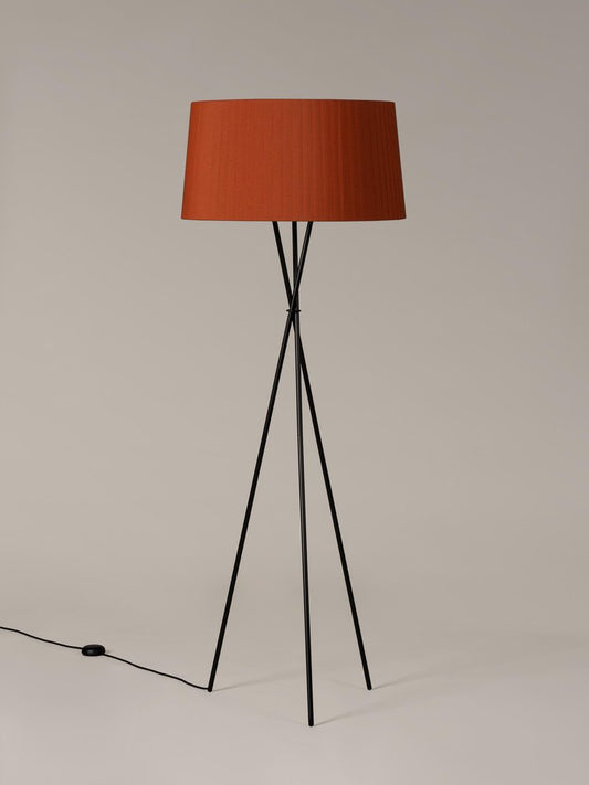 Terracotta Tripode G5 Floor Lamp by Santa & Cole