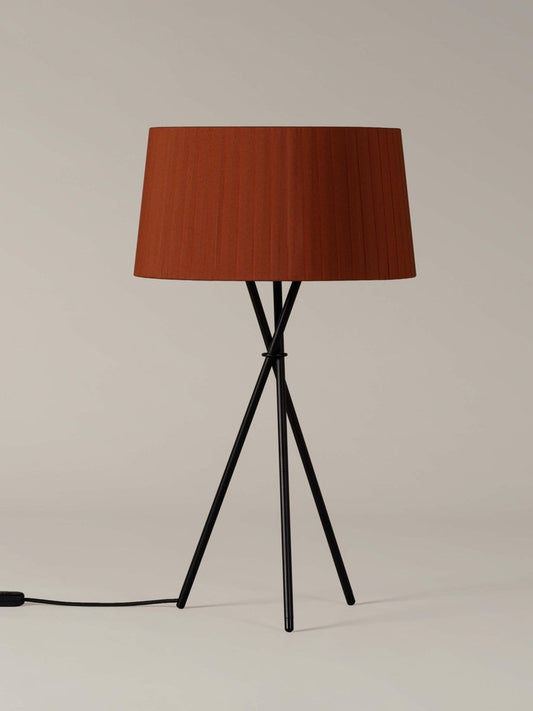 Terracotta Trípode G6 Table Lamp by Santa & Cole