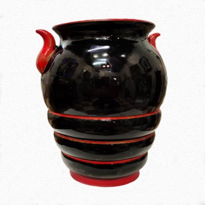 Terracotta Vase by Davide Fabbri for CIMA di Davide Fabbri, 1932-TIT-848465