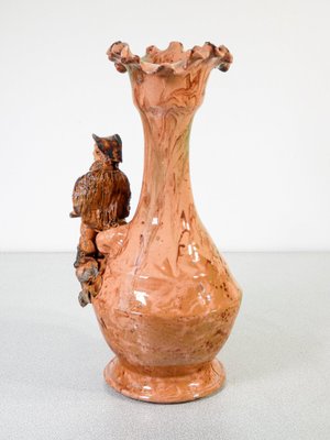 Terracotta Vase with Pastoral Scene. 1814-OJE-1718827