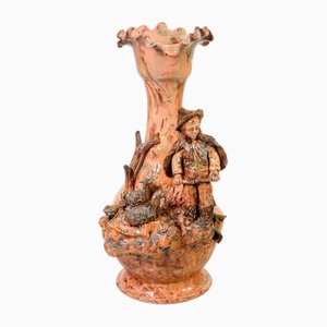 Terracotta Vase with Pastoral Scene. 1814-OJE-1718827