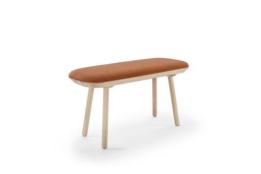 Terracotta Velour L1000 Naïve Bench by Etc.etc. for Emko