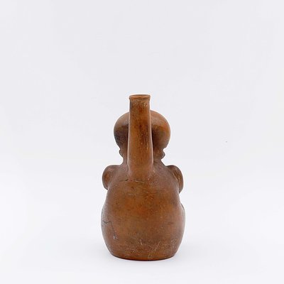 Terracotta Whistling Vase from Chorrera Culture, Ecuador-NYF-2019188