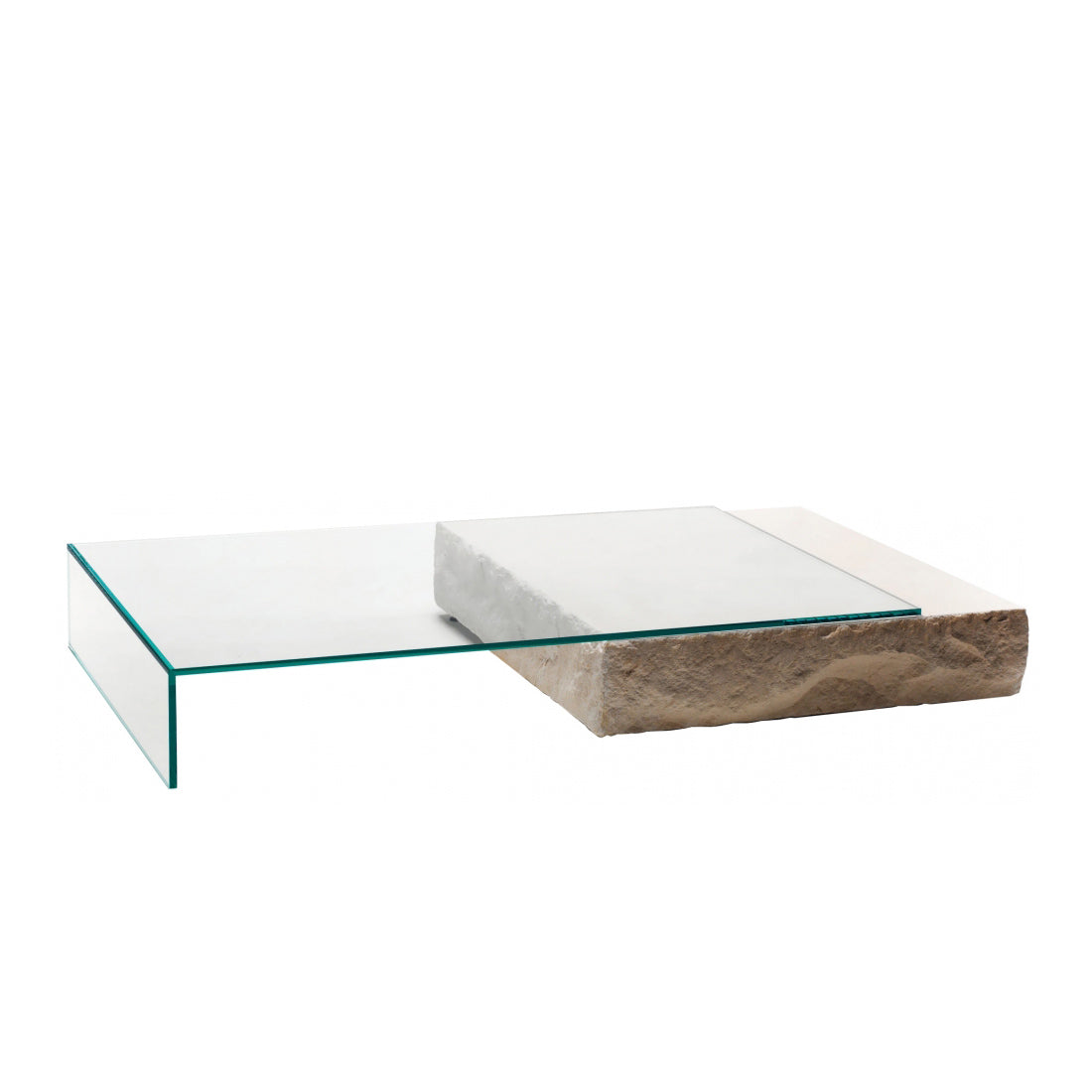 Terraliquida - Low Rectangular Coffee Table by Glas Italia