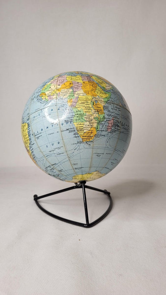 Terrestrial Globe by Girard and Barrère, 1960s