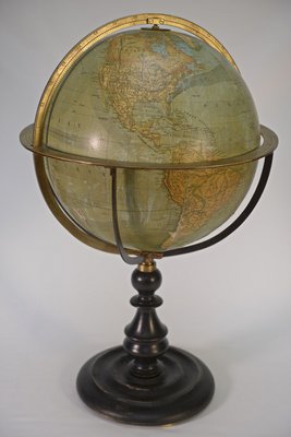 Terrestrial Globe on Wooden Base from M.Vivien De Saint Martin, Paris-NEN-2020075