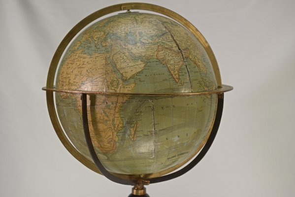 Terrestrial Globe on Wooden Base from M.Vivien De Saint Martin, Paris-NEN-2020075