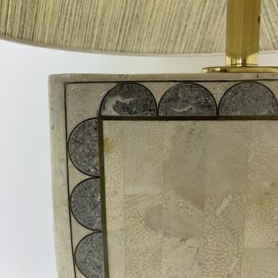 Tessellated Marble Veneer Table Lamp from Maitland-Smith-BGP-1063228