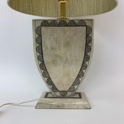 Tessellated Marble Veneer Table Lamp from Maitland-Smith-BGP-1063228