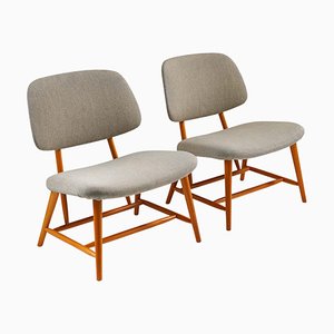 Teve Chairs by Alf Svensson for Ljungs Industrier, 1950s, Set of 2-FM-1392584