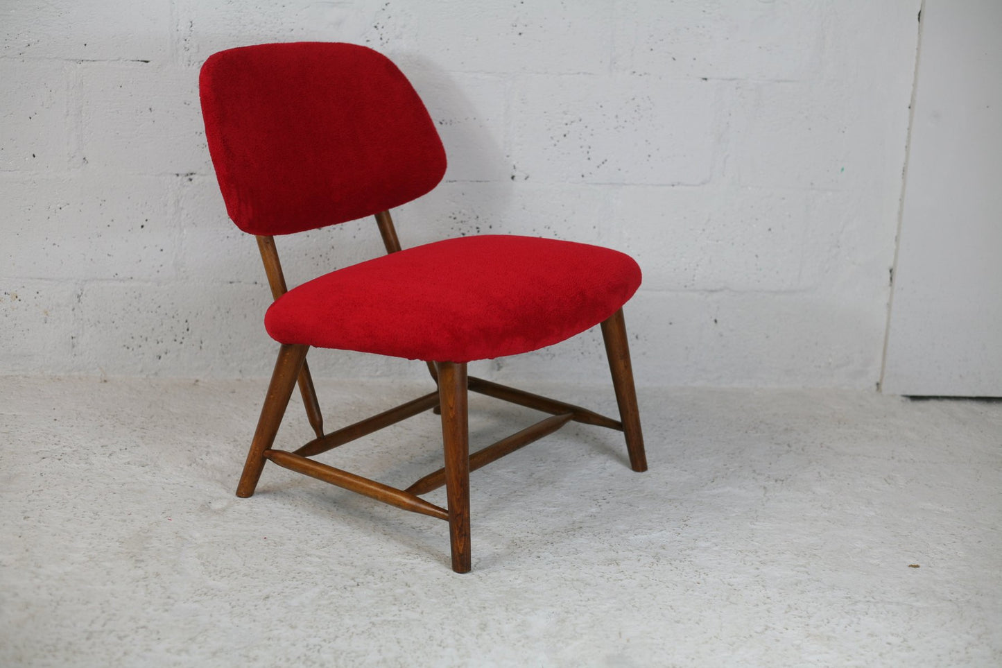 Teve Model Fireside Chair by Alf Svensson for Ljungs Industrier, Sweden, 1953