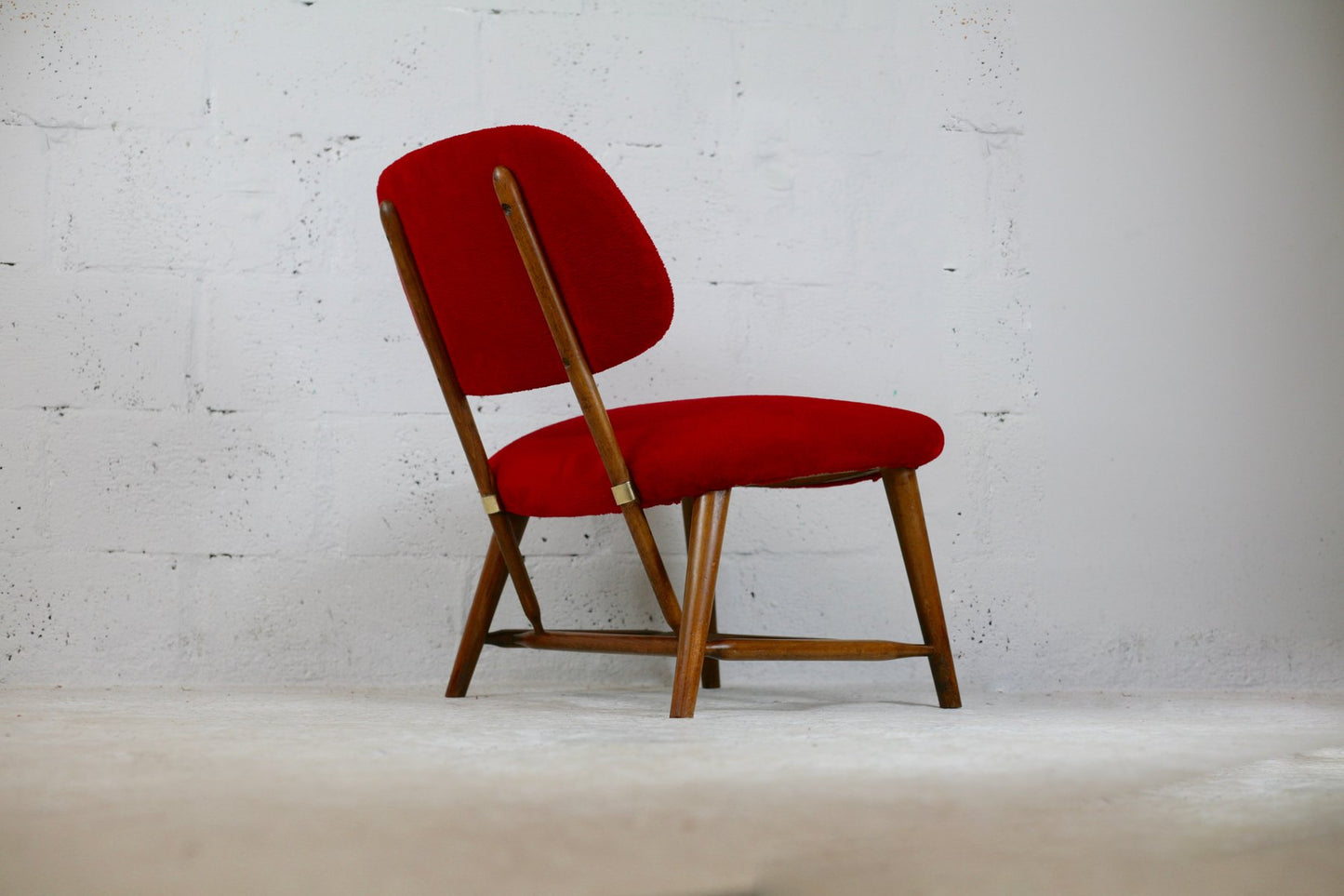 Teve Model Fireside Chair by Alf Svensson for Ljungs Industrier, Sweden, 1953