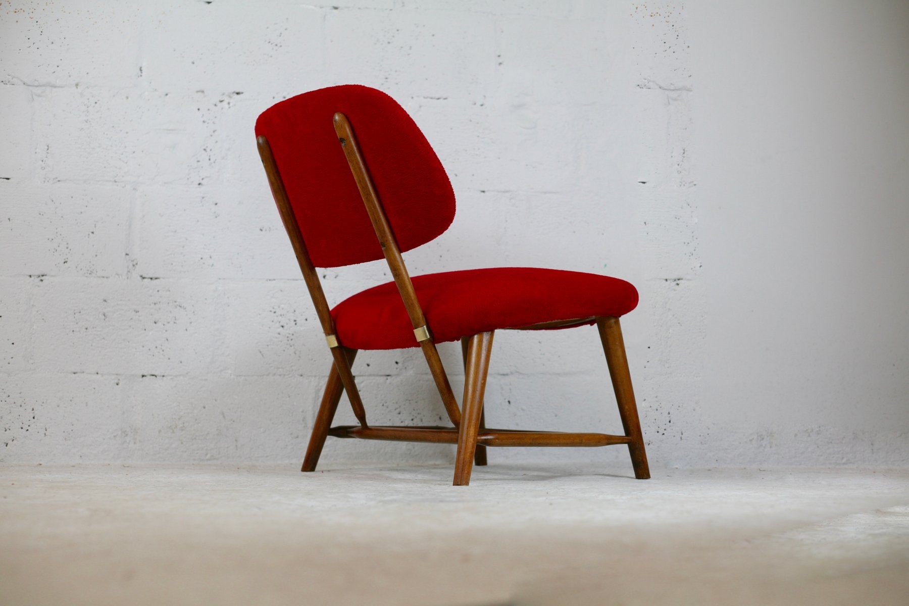 Teve Model Fireside Chair by Alf Svensson for Ljungs Industrier, Sweden, 1953