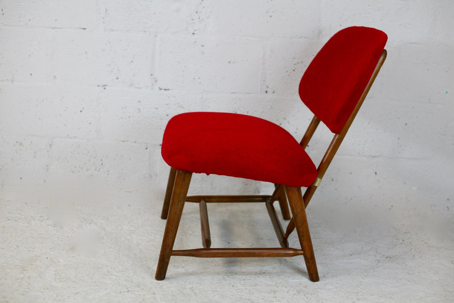 Teve Model Fireside Chair by Alf Svensson for Ljungs Industrier, Sweden, 1953