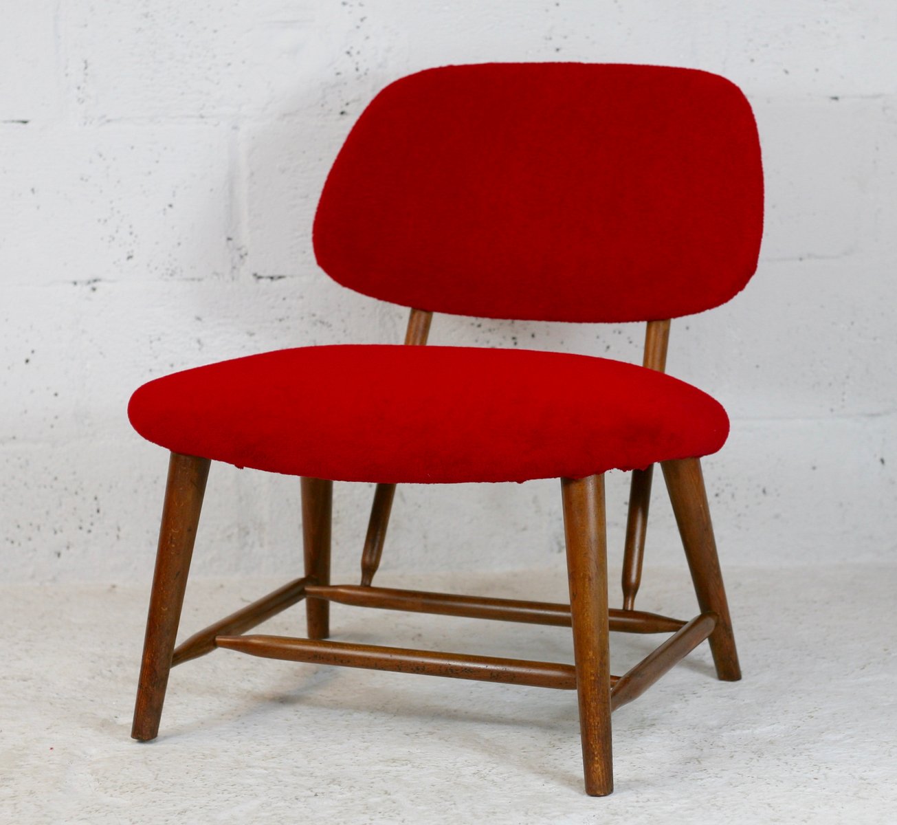 Teve Model Fireside Chair by Alf Svensson for Ljungs Industrier, Sweden, 1953