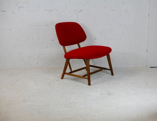 Teve Model Fireside Chair by Alf Svensson for Ljungs Industrier, Sweden, 1953-MAO-1056524