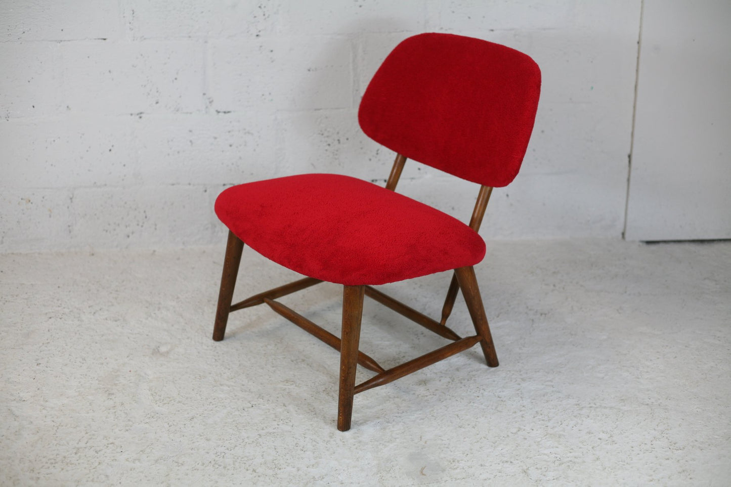 Teve Model Fireside Chair by Alf Svensson for Ljungs Industrier, Sweden, 1953