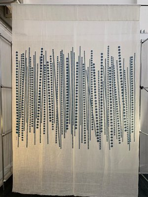 Textile Room Divider by Silvio Coppola for Tessitura di Mompiano, 1970s-IJR-715426