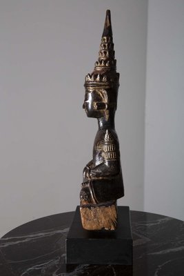 Thai Artist, Sculpture of Buddha, 19th Century, Walnut-RCE-1719944