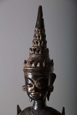 Thai Artist, Sculpture of Buddha, 19th Century, Walnut-RCE-1719944