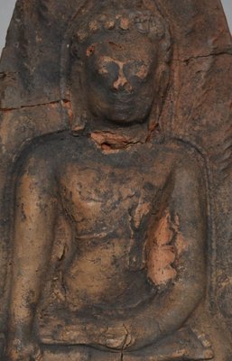 Thai Dväravatï Period Buddha Headstone, 9th-10th Century-KHH-1362877