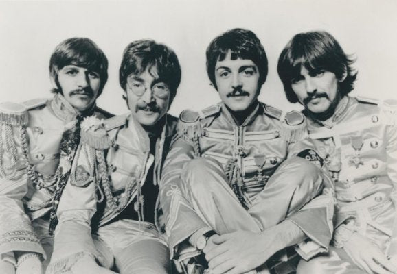 The Beatles, 1967, Black and White Photograph-DYV-1308550