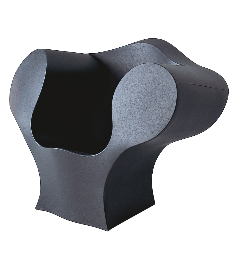 THE BIG EASY - Polyethylene armchair with armrests