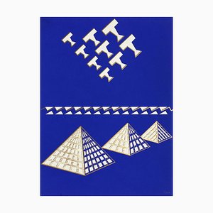 The Blue Cut V, Nivese, Screenprint-FMZ-1017003