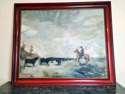 The Camargue, Oil Painting On Canvas