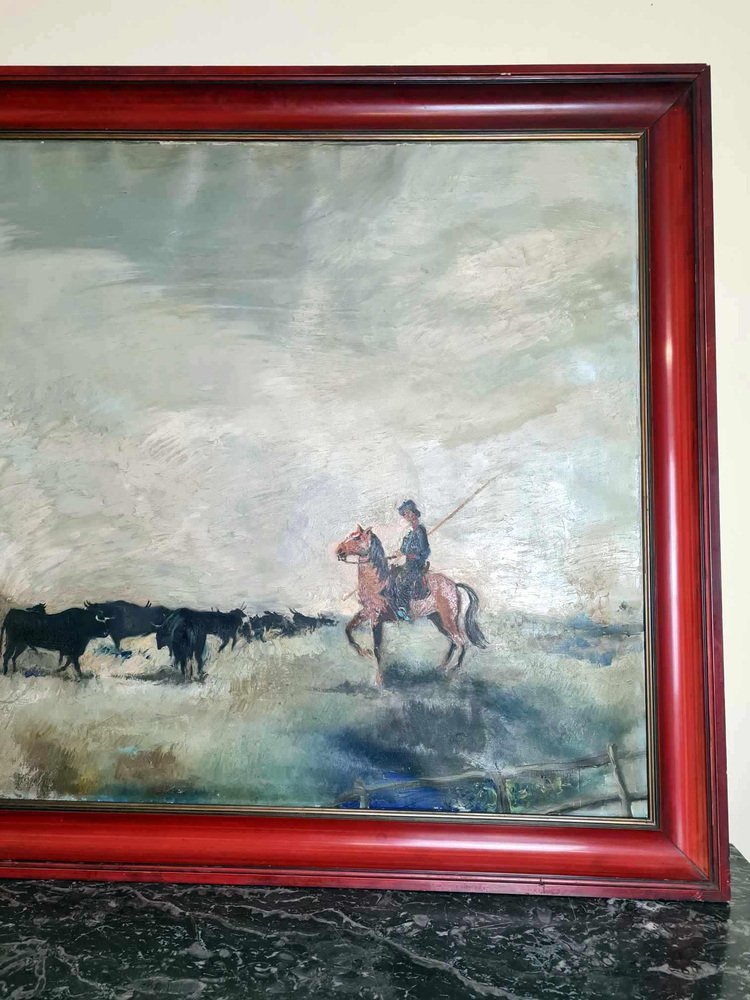 The Camargue, Oil Painting On Canvas