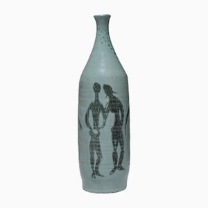 The Conversation Stoneware Bottle Vase, 1950s-QAC-2043174