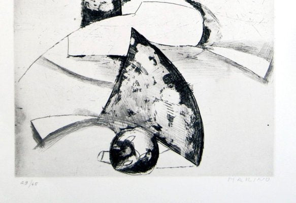 The Cry - Original Etching by Marino Marini - 1950 ca. 1950 ca.-ZCI-756774