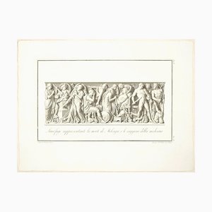 The Death of Meleagro - Origina Etching by Giovanni Foto Veneto - 1821 1821-ZCI-757842