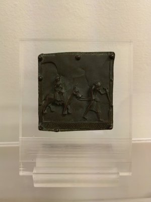 The Escape of the Holy Family to Egypt Bronze Sculpture, 1800s-ZFY-1755192