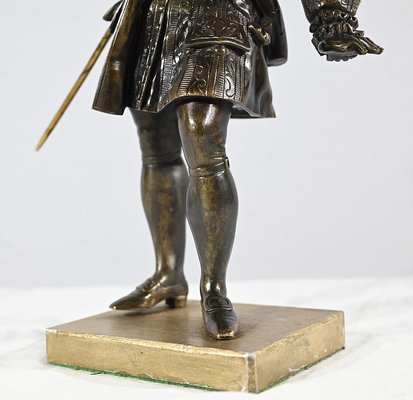 The Gentleman with the Tricorn, Late 19th Century, Bronze-RVK-1793531