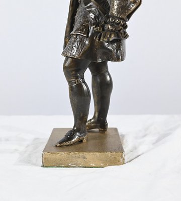 The Gentleman with the Tricorn, Late 19th Century, Bronze-RVK-1793531