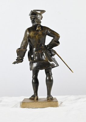 The Gentleman with the Tricorn, Late 19th Century, Bronze-RVK-1793531