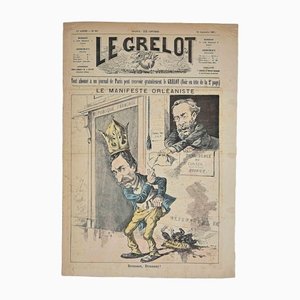 The Grelot, Le Grelot, Le Manifeste Orléaniste, Original Lithograph, 1887-ZCI-1164057