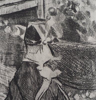 The Guard of the Moulin Rouge Gall Etching by Jacques Villon-KHH-543848