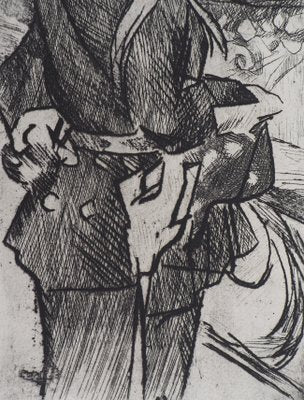 The Guard of the Moulin Rouge Gall Etching by Jacques Villon-KHH-543848