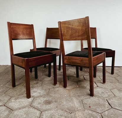 The Hague School Dining Set by J.A. Muntenman for Lov Oosterbeek, 1920s, Set of 5-ORQ-1746249