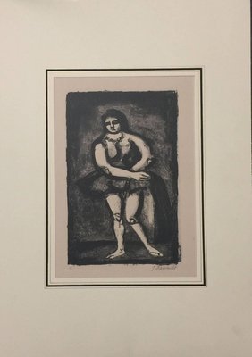 The Horsewoman - Original Lithograph by G. Rouault - 1926 1926-ZCI-761643