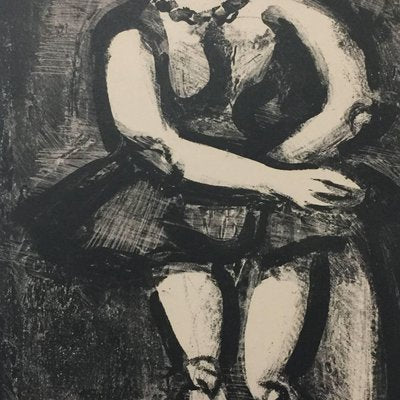 The Horsewoman - Original Lithograph by G. Rouault - 1926 1926-ZCI-761643