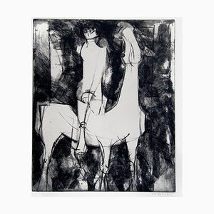 The Idea of the Knight - Original Etching by Marino Marini - 1971 1971-ZCI-756777