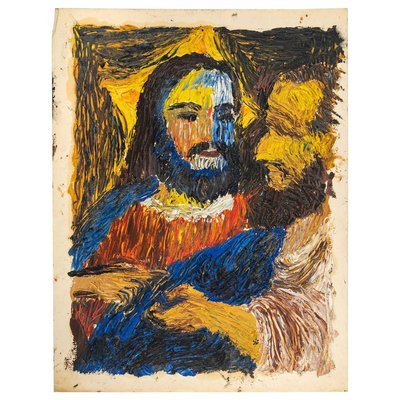 The Kiss of Judas, Oil on Canvas-WFS-903975