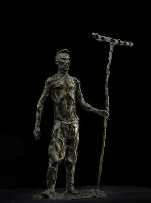 The Man With the Rake, Hayfield, 2011-CHG-915673