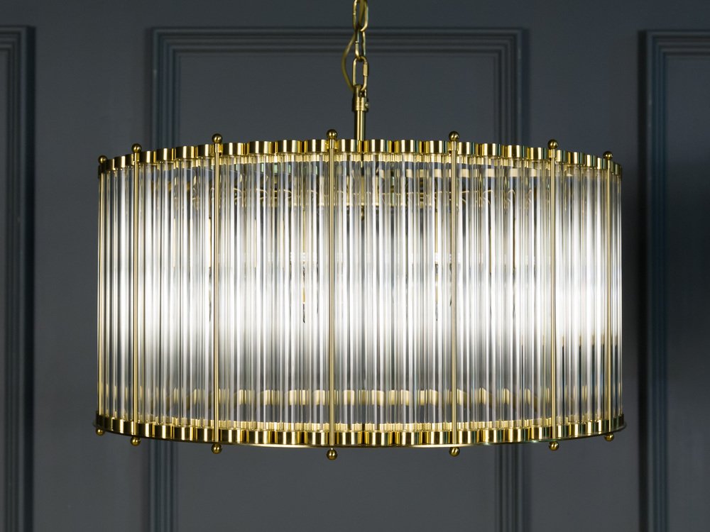 The Monza Chandelier from Pure White Lines