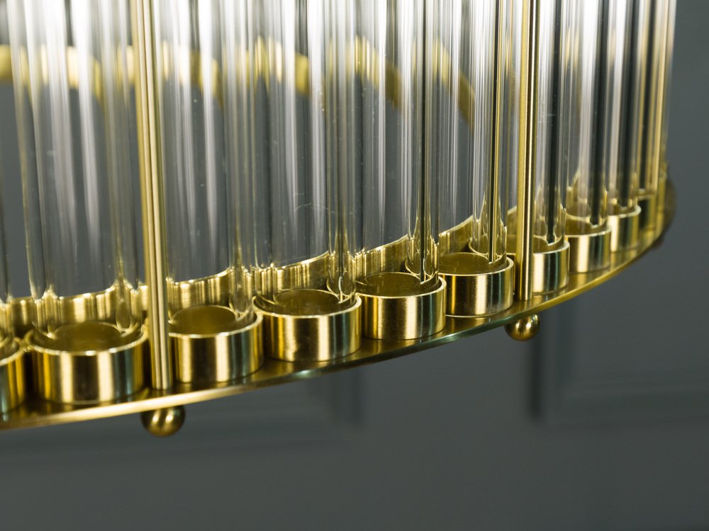 The Monza Chandelier from Pure White Lines