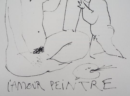 The Painter Love Lithograph after Pablo Picasso, 1974-KHH-697780